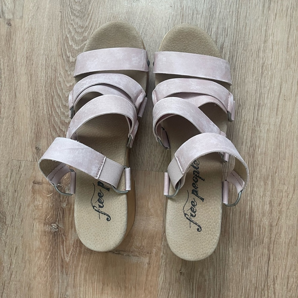 NWOB Free People Virgo Switchback Clog Sandals 41 10.5 - Picture 5 of 8